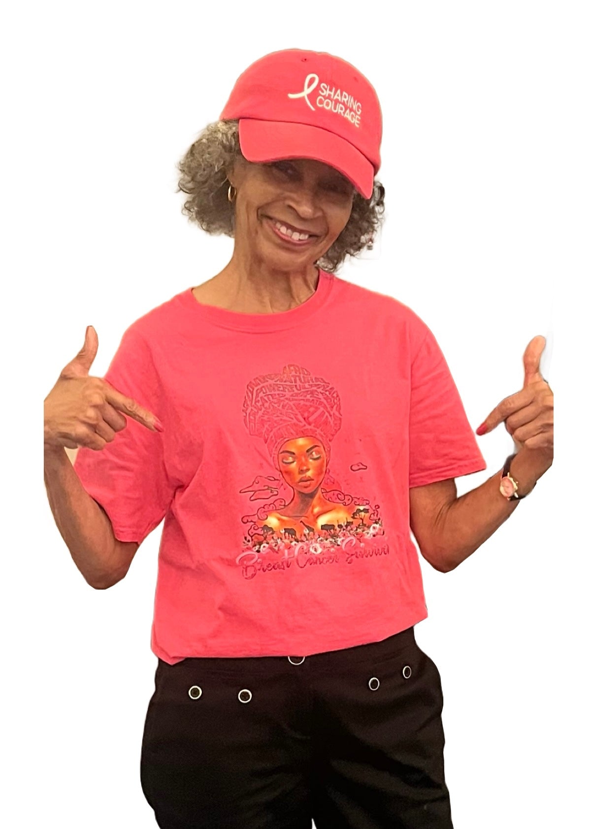 Short Sleeve Breast Cancer Survivor T-Shirt S-XL