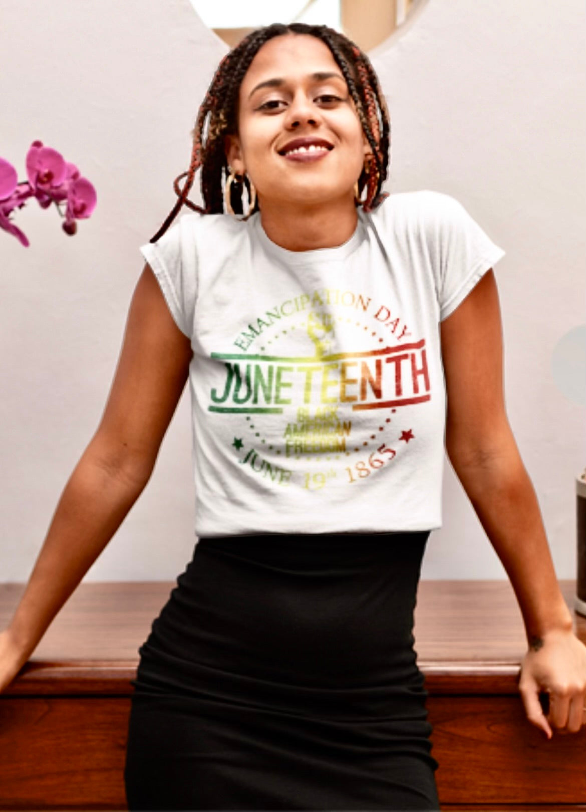 JUNETEENTH Short Sleeve T-Shirt XS-XL